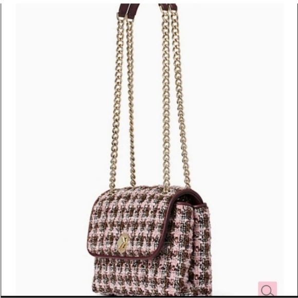 Kate Spade Natalia Pink Tweed Bag NWT - Picture 3 of 14